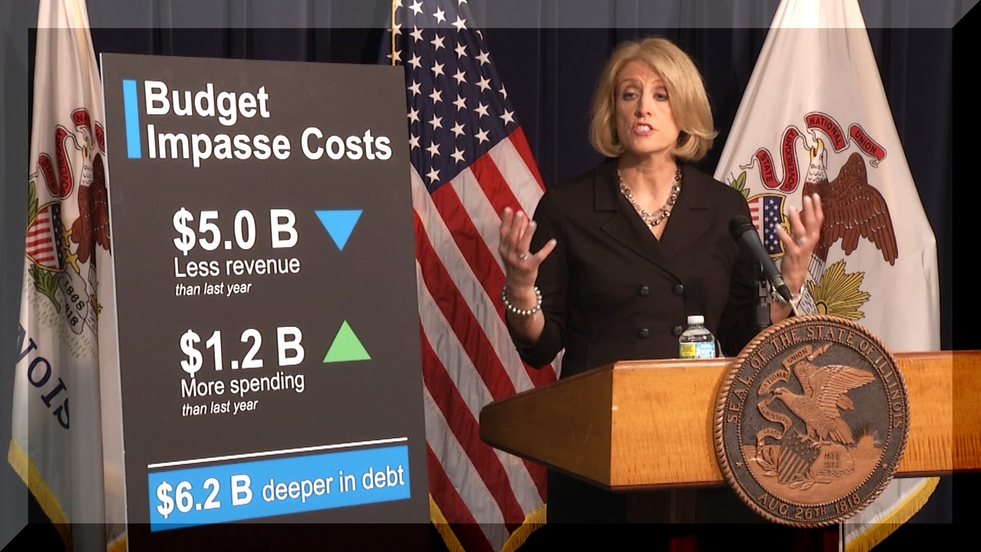 [심층] 예산마비 일리노이 62억 달러 추가 적자