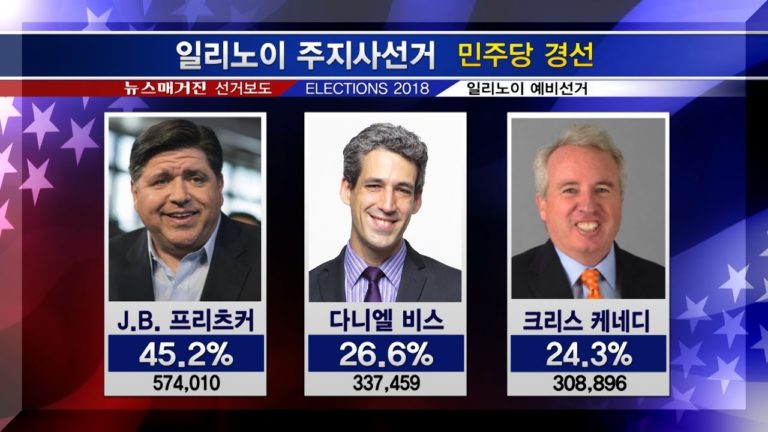 일리노이 예비선거, 누가 당선되었나?