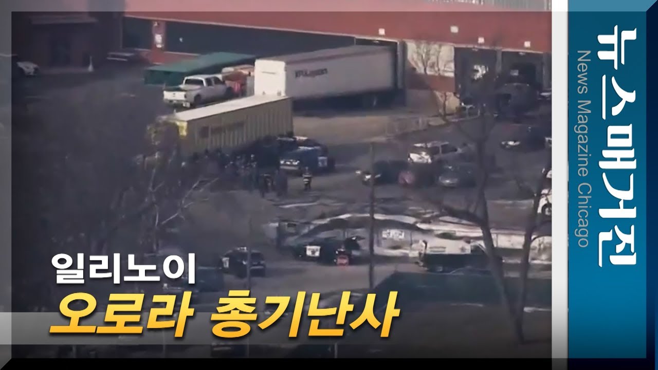 일리노이 오로라 총기난사 10여 명 사상