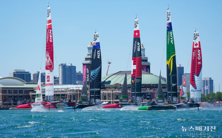 SailGP Event 2 Season 3 Chicago, USA.